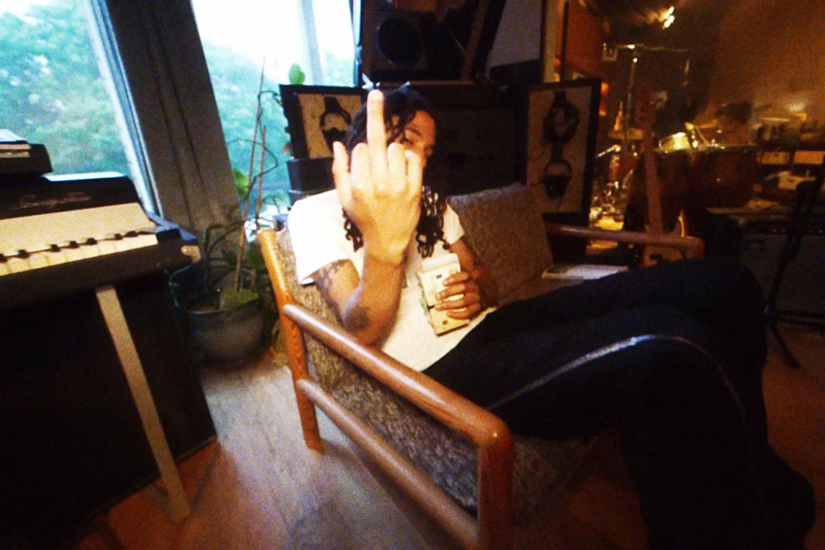 Digitales Color Graded Bild, zeigt Farbkorrektur und Lichteffekte
