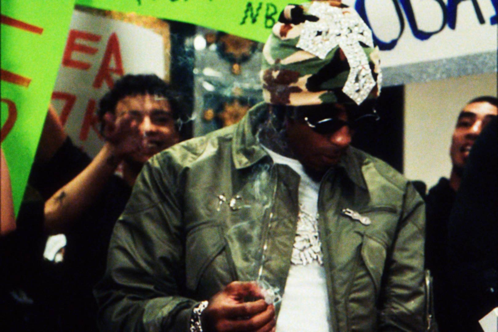 Digitales Artwork mit einer Person, fertig color graded
