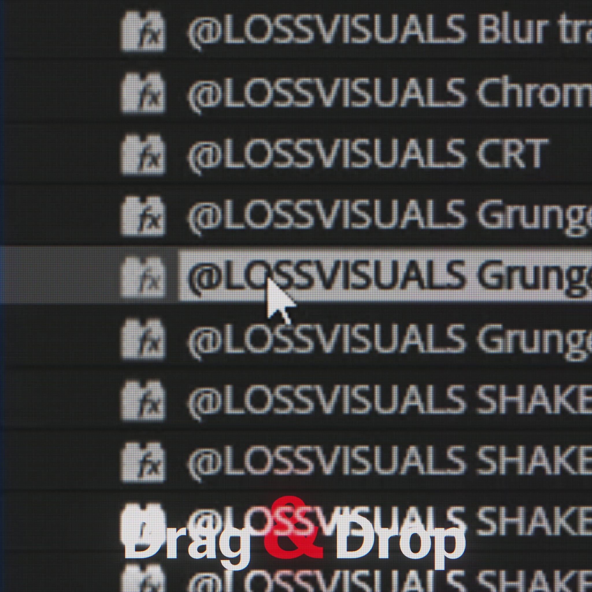 Video zeigt Drag-and-Drop-Funktion zur Veranschaulichung der Bedienung
